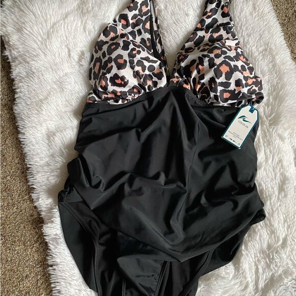 YOU DI AN Swimsuit NEW Size 5XL Animal Print - Picture 5 of 12